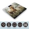 Animals Embroidery Paintings Horses Bathroom Scale for Body UV Printing Design Scale High Precision Bathroom Scale, Upgraded Slim Large Clear Numbers, Upgraded Stylish for Home Bedroom Bathroom view 3