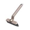 Rotating Crevice Cleaning Brush 360 Rotating Stiff Bristle Crevice Cleaner, No Dead Corner Hard Bristle Brush for Bathroom Bathtub Kitchen Grout Tile Sink, 8.66"x5.12"x3.94" (Brown) view 1