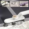 Rotating Crevice Cleaning Brush 360 Rotating Stiff Bristle Crevice Cleaner, No Dead Corner Hard Bristle Brush for Bathroom Bathtub Kitchen Grout Tile Sink, 8.66"x5.12"x3.94" (Brown) view 3