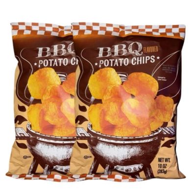 BBQ Chips Gluten Free Snack, 10oz each 2 Pack (BBQ)