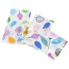 ROMISBABA 3pcs Organic Cotton Beeswax Wraps Food Preservation Cloth Set (s, M, L) Reusable Food Wraps for Bowls and Kitchen Storage Sustainable Wrappers for Home view 1