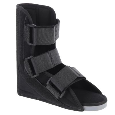 FUOYLOO Adjustable Ankle Fixation Brace Rehabilitation Shoe Black S Sprain Foot Stabilizer Walking Boot for Injury Protection