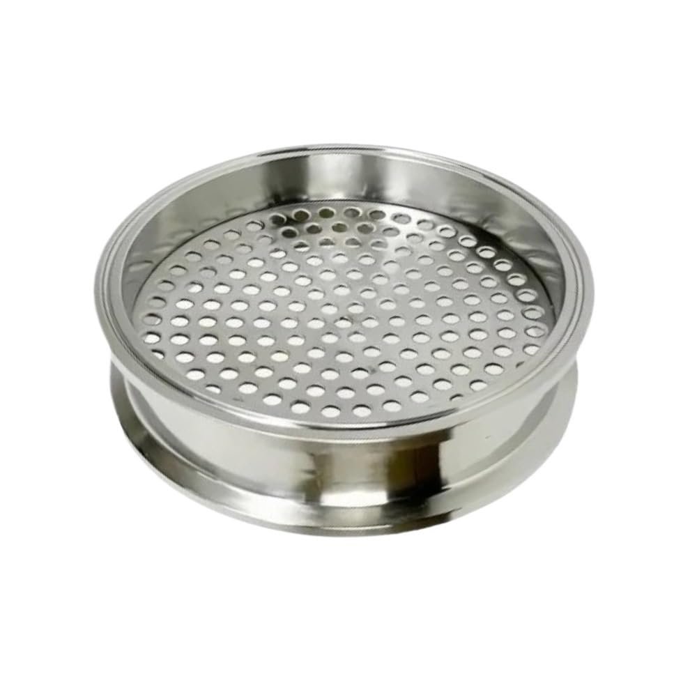 1piece 304 Stainless Steel Screen 6inches, Easy to Clean Sanitary Grade Three Clamp Filter Part for Liquid