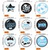 Rsstarxi 63 Pack Edible Class of 2026 Graduation Cupcake Toppers Graduation Cap Decorations Congrats Grad Cake Decorations for I Did It Happy Graduation Theme Party Supplies Light Blue view 2