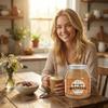 500g Plant Based Powder Mix, Pumpkin Seed Flaxseed Black Bean Fig Goji Sesame, Easy Stir Breakfast Drink For Home Office Travel view 4