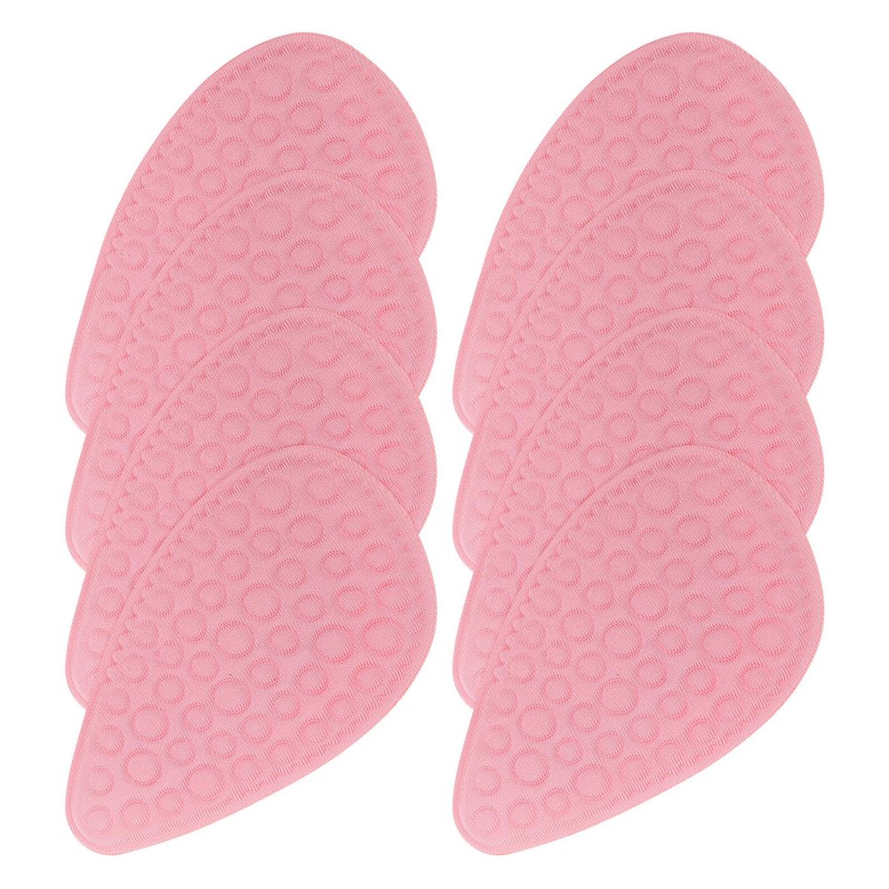 DOITOOL 4 Pairs Comfortable High Heel Pads Non-Slip Forefoot Cushions Thickened Invisible Metatarsal Inserts for Womens Pointed Shoes Fatigue Relief and Odor Resistant