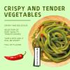 Spicy Cold Vegetable Salad Gongcai 100g/3.52oz | Crispy Savory Snack | Ready to Eat | Versatile Side Dish for Noodles, Rice & Kimchi | Convenient Individually Wrapped Pack of 5 Portable Servings view 2