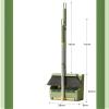 JBNCRYGD B,Broom and Dustpan Set for Home with Long Handle Dustpan Brush for Home Kitchen Room Office Lobby Floor Indoor Outdoor Essentials Upright Standing Broom with Dustpan Combo view 4