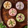 Lotus Pastry Chinese Dessert, Assorted Crispy Puff Pastry Snack, Traditional Gift Snack 4 packs (Mashed Taro Q Rice Flower Crisp 4 pcs) view 4