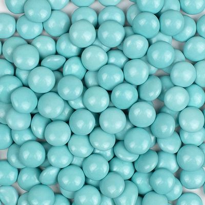 11,232ct Light Blue Bulk Chocolate Coated Gems - Candy Shell Treats For Parties, Gifting, Baking, Dessert Toppings, Candy Buffets And Everyday Snacking (22.5lb)
