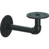 (2)-MLK Birmingham 8 in. Black Elbow Pipe Shelf MLK RP-201BREL-8BK view 1