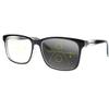 SightPerk Men Women Rectangular Transition Photochromic Progressive Multifocal Reading Glasses (Transparent & Black, 2, x) view 1