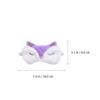 FUOYLOO Plush Sleep Eye Mask Lightproof Blindfold Soft Fox Design Comfortable Traveling Sleeping Shade for Men and Women view 2