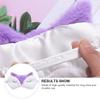 FUOYLOO Plush Sleep Eye Mask Lightproof Blindfold Soft Fox Design Comfortable Traveling Sleeping Shade for Men and Women view 3
