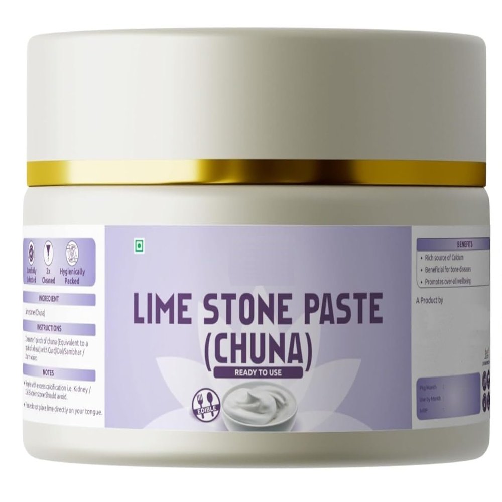 Lime Stone Chuna - 75 Gram/2.6 Ounce - Paan Chuna Paste