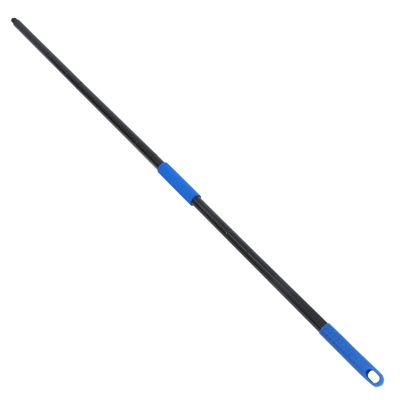 Mop Extension Handle 4-Section Metal Mop Stick Replacement Rod Detachable for Home Kitchen Office Floor Cleaning