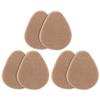 STOBAZA Metatarsal Pads for Women 3 Pairs Thickened Ball of Foot Cushions High Heel Comfort Inserts Skin Color Anti-Slip Front Foot Relief Insoles for Summer Shoes view 1