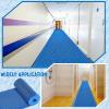 Drainage Non Slip Flooring Mats Swimming Pool Bathroom Anti-Fatigue Rubber Matts Heavy Duty Commercial Anti Slip Floor Mats for Garage Restaurant Sauna SPA(Blue,0.9 * 6m) view 2