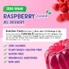 Pyure Zero Sugar Raspberry Jel Dessert | 0 Calories, Plant-Based, Gelatin-Free, Keto-Friendly, Vegan, Gluten-Free, No Artificial Ingredients, Sweetened with Organic Stevia | 0.19 oz Packet (12-Pack) view 2