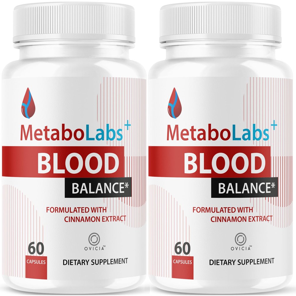 (2 Pack) MetaboLabs Capsules - Official MetaboLabs Pills Advanced Premium Formula Support Maximum Strength, All Natural Ingredients Vitamins for Overall Health & Wellness, 120 Capsules for 2 Months