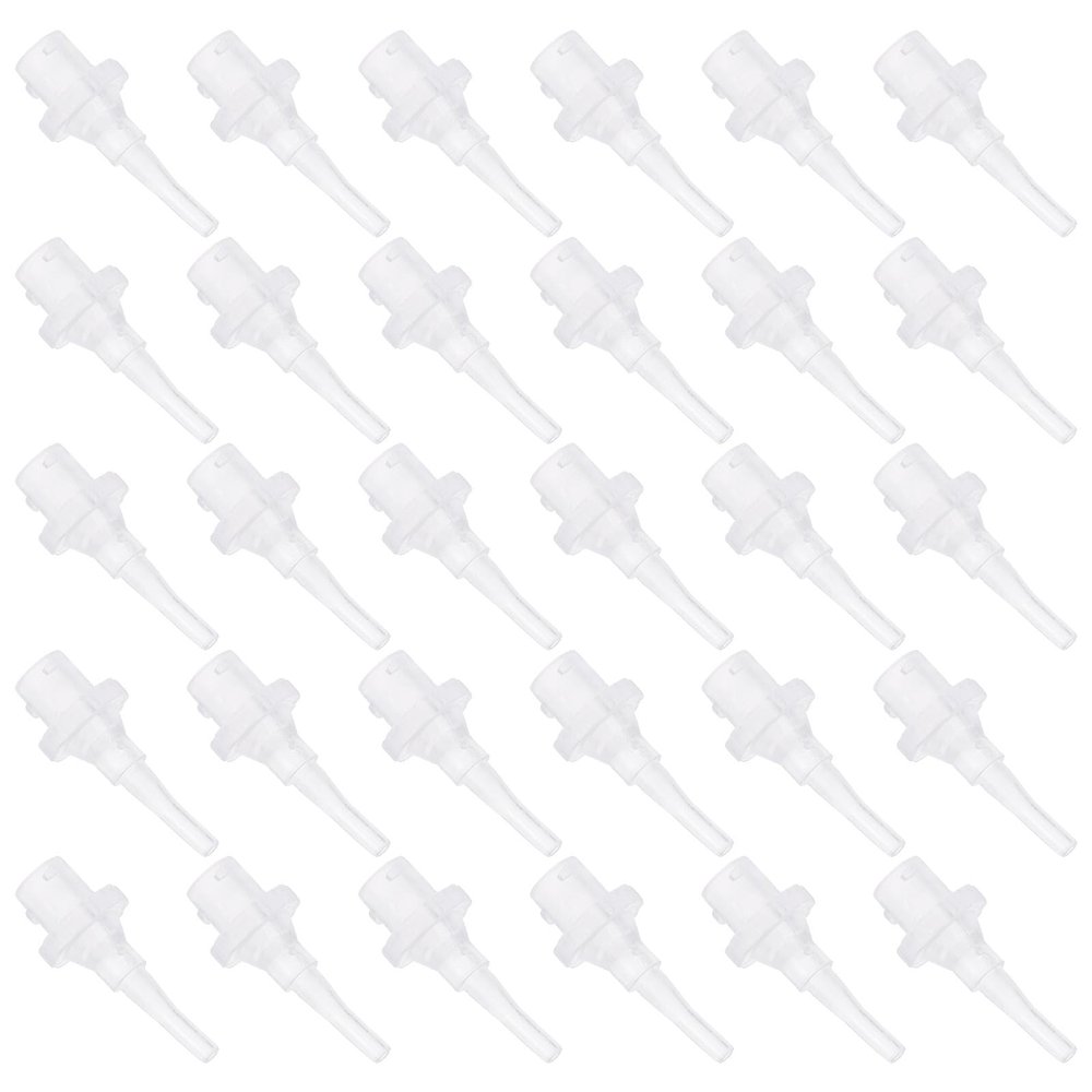 Earwax 30pcs Cleaner Replacement PP Nozzles Tips for Ear Washer