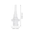 Earwax 30pcs Cleaner Replacement PP Nozzles Tips for Ear Washer view 2