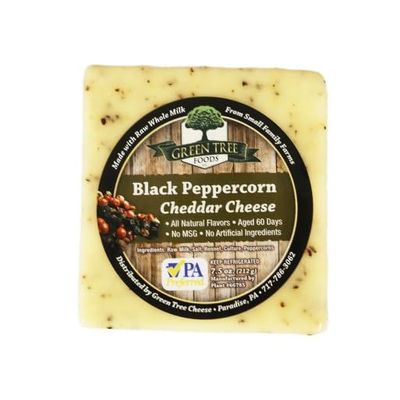 Black Pepper Cheddar Cheese 7.5 oz