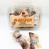 ALBASHA Golden Pearls Date Balls Stuffed with Tahini, Covered in Sesame Seeds, 8 oz, 16 Pieces view 3