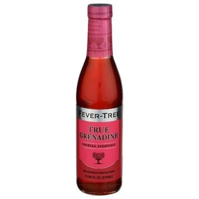 Fever Tree Premium Cocktail Mixer, Grenadine, 12.7 Fl oz Glass Bottle, 6 Pack