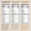 ANDREW LESSMAN Secure Bars 40g - Peanut Butter Chocolate + Chocolate Brownie Almond + Coconut Almond - High Protein & Fiber Snack 36 Bars - Non-GMO, Gluten-Free, Vegan, Low Calorie Meal Replacement view 2