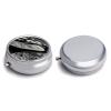 Skate Boards Pill Box Exquisite Pill Organizer Cute Medicine Holder with COF Portable Compact Medicine for Vitamins, Fish Oil, Supplements and Medications view 3