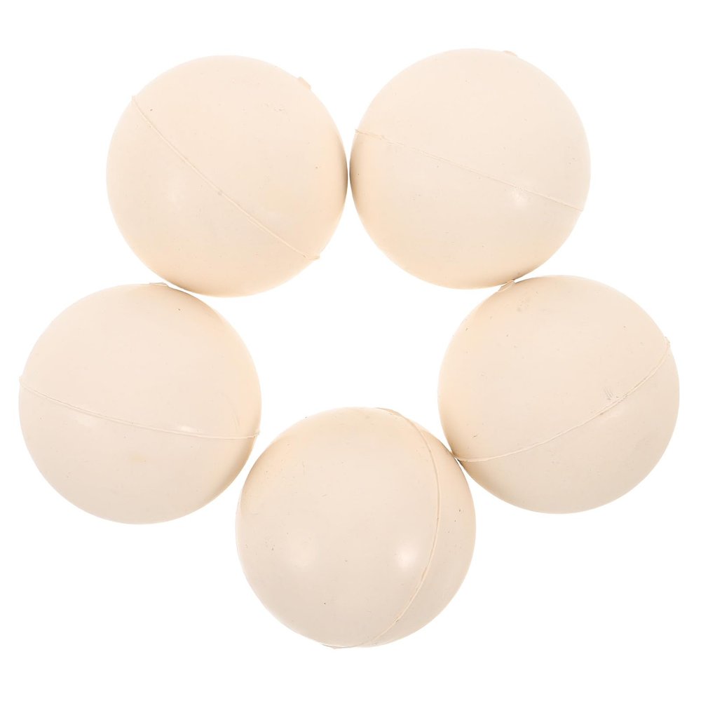VINTORKY 5pcs Rubber Dryer Balls: Rubber Laundry Spheres, Reusable Laundry Helpers Balls for Washing Machine Jackets Clothing