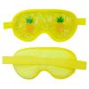 WAGJIA Cooling Gel Eye Mask with Fruit Print, Reusable PVC Ice Pack for Cold & Hot Therapy, Soft Comfortable Eye Cover for Migraines, Headaches, Skin Care(Yellow) view 1