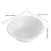 Alipis 100pcs Biodegradable Paper Pulp Soup Bowls 500ml Disposable Food Bowls for Camping, Takeaway, and Home Use view 2