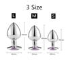 3Size Men's Portable Curved Stainless Steel Massage Stick, Ergonomic, Size Designed specifically for Women, can be Used for acupoint Stimulation(Purple,Size M 34mm) view 3
