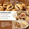3LB Natural Sun-Dried Figs |Unsulphured, No Added Sugar, Vegan|Good Source of Fiber | Dried Figs for Healthy Snacks, Baking, Cheese Boards 3x16oz/Bag view 2