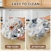 Reusable Aluminum Foil Food Covers, 120Pcs Pop-Up Tin Foil Food Insulation Cover, Aluminum Foil Heat Retaining Cover for Kitchen, Adjustable Foods Storage Covers for Any Plate or Bowl view 3