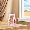 KOMBIUDA 10pcs Pink Paper Bouquet Boxes with Handle Floral Boxes for Arrangements for Packaging for Florists and Events view 4