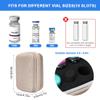 15 Slots Insulin Vial Protector Case Fits Standard 1ml 3ml 5ml and 10ml Vials Insulin Vial Organizer Bag Fridge Protector Holder for Diabetics Adjustable view 2