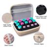 15 Slots Insulin Vial Protector Case Fits Standard 1ml 3ml 5ml and 10ml Vials Insulin Vial Organizer Bag Fridge Protector Holder for Diabetics Adjustable view 4