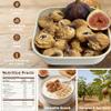 16OZ Dried Figs Sunny-Dried Fruit Packs No Added Sugar, No Sulfites, No Preservatives | Vegan, Non-GMO, Gluten-Free | Naturally Sweet Whole Dried Figs for Snacking Baking 1LB Bag view 2