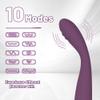 10 Modes Quiet Powerful Massage Stick for Women Relaxion PleasureWaterproof Rechargble Handheld Electric Travel Pocket Portable Massage QP496 view 3