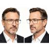 Viseng Photochromic Aviator Reading Glasses for Men Women Metal Anti Glare view 2