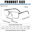 Viseng Photochromic Aviator Reading Glasses for Men Women Metal Anti Glare view 4
