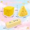 Cheese Squishy, Butter Squeeze Slow Rising Soft Fidget for Stress Relief Anxiety Sensory Gifts for Adults view 2