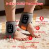 1 -Pack 2026 Upgraded Neuropathy Foot Massager Plantar Fasciitis Relief, 5 Vibration Modes and 5 Heating Levels, Wireless and PortableGrey view 2