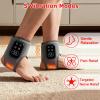 1 -Pack 2026 Upgraded Neuropathy Foot Massager Plantar Fasciitis Relief, 5 Vibration Modes and 5 Heating Levels, Wireless and PortableGrey view 3