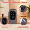 1 -Pack 2026 Upgraded Neuropathy Foot Massager Plantar Fasciitis Relief, 5 Vibration Modes and 5 Heating Levels, Wireless and PortableGrey view 4