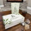 Premium Tea Box by Special Tea Company 4 Unique Hand-Selected Blends 1 oz. each (40 Cups), Eco-Friendly Biodegradable Packaging, Limited-Edition Spoon & Coaster Included (Pyramid Sachets (Tea Bags), Herbal T) view 4