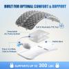 Back Stretcher for Back Pain, Adjustable Height & Soft Sponge Material view 3